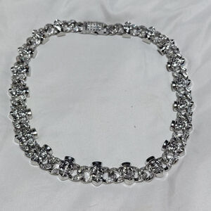 Women's Unbranded Silver Skull Chain Necklace One Size